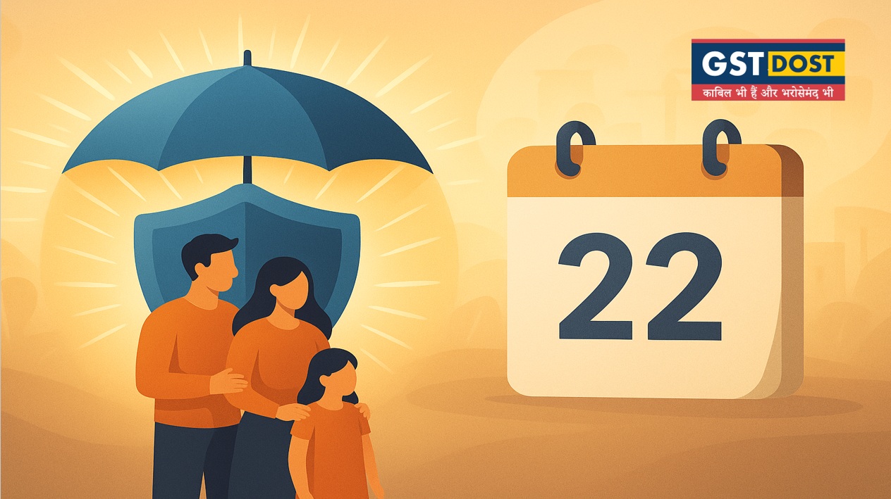 GST Exemption on Life and Health Insurance Premiums – Effective 22 Sept 2025