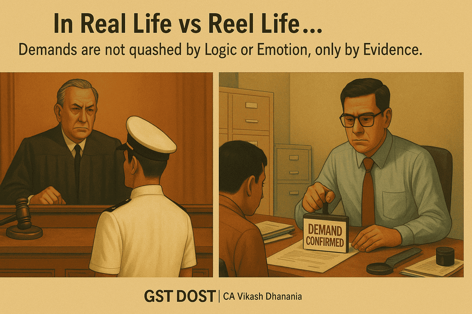 Real Life and Reel Life: The Difference in Law and in GST