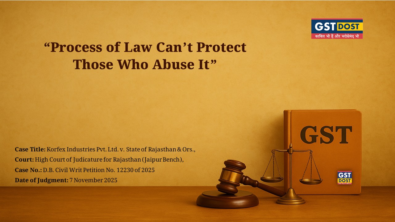 “Process of Law Can’t Protect Those Who Abuse It”